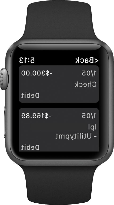 Apple Watch界面